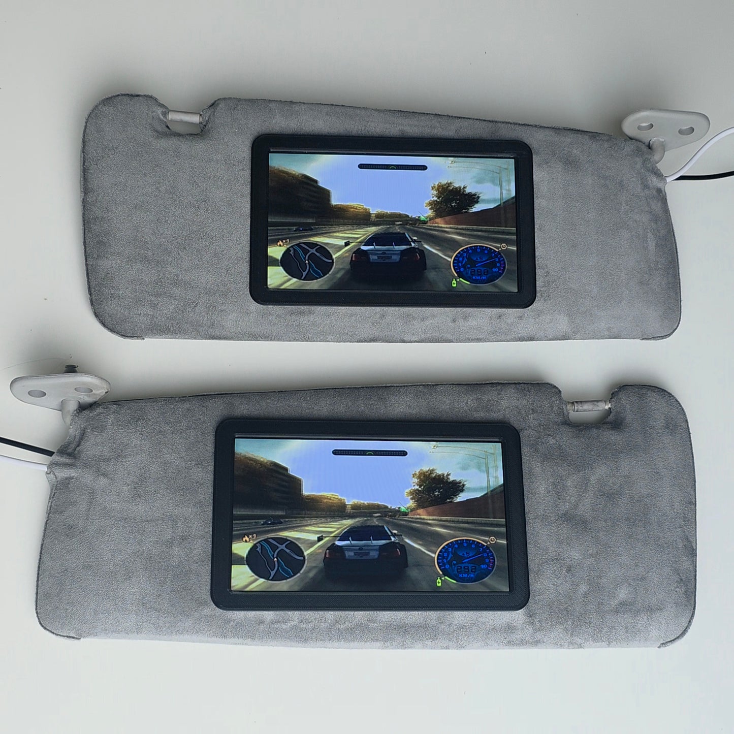 Custom BMW E46 Sunvisor