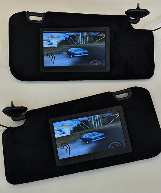 Custom GT86 FRS BRZ Sunvisor